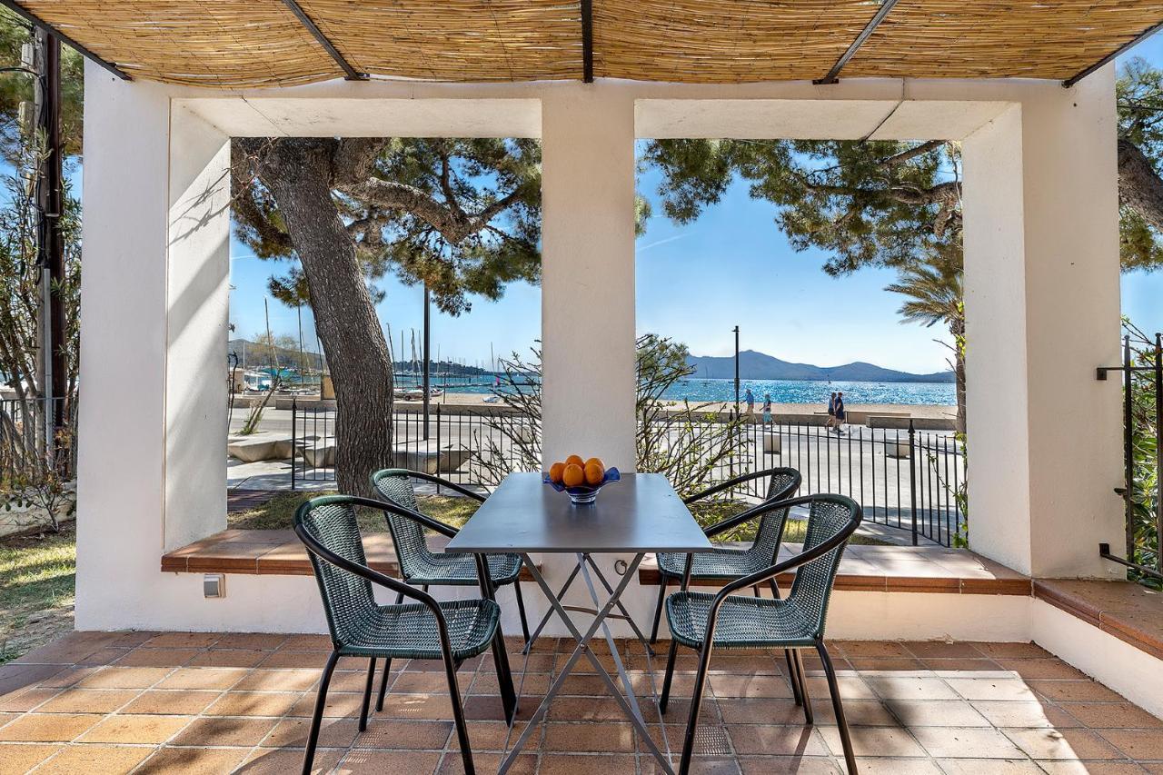 La Gola Apartment, First-Line Beachfront, Newly Refurbished Port de Pollença Extérieur photo