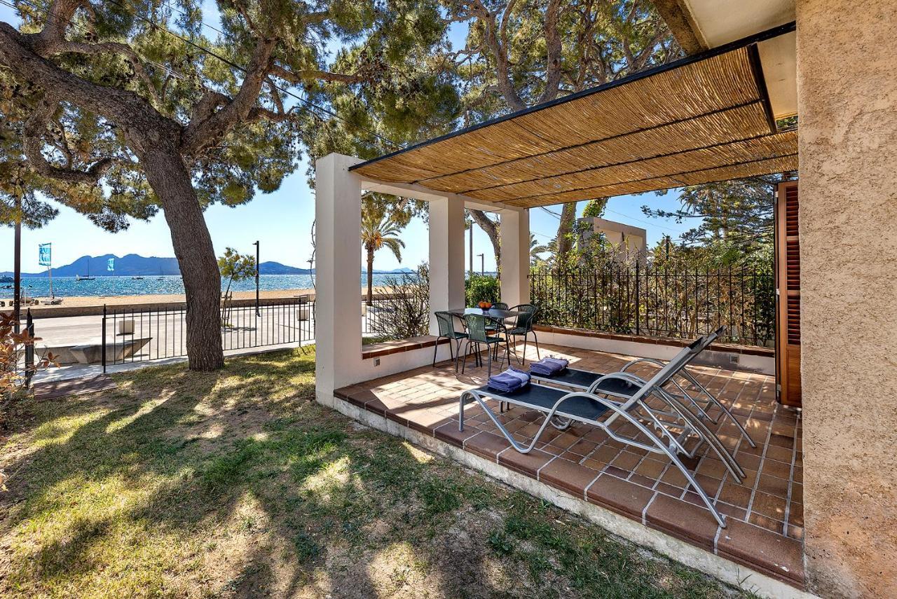 La Gola Apartment, First-Line Beachfront, Newly Refurbished Port de Pollença Extérieur photo
